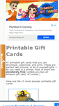 Mobile Screenshot of printablegiftcards.net